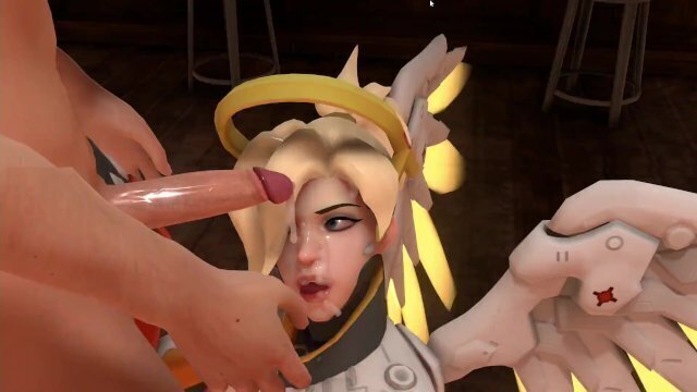 TrueFacials Ultimate Overwatch Mercy gets creampied