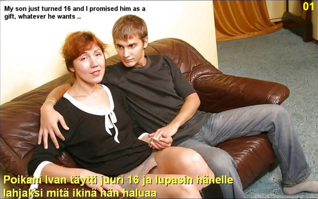 Slideshow with English and Finnish Captions: Mom Alla 1