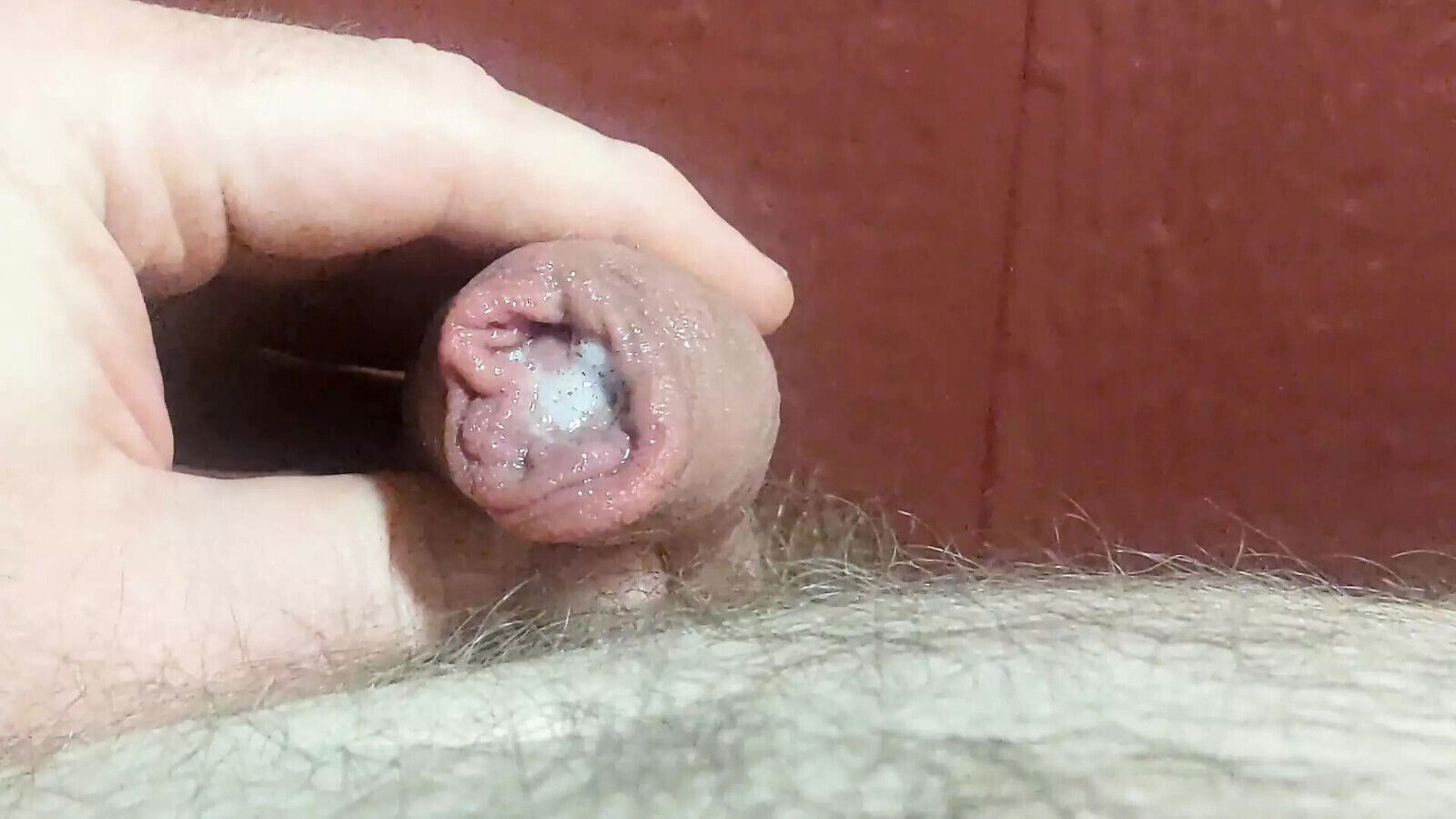 Masturbating licking from fingers