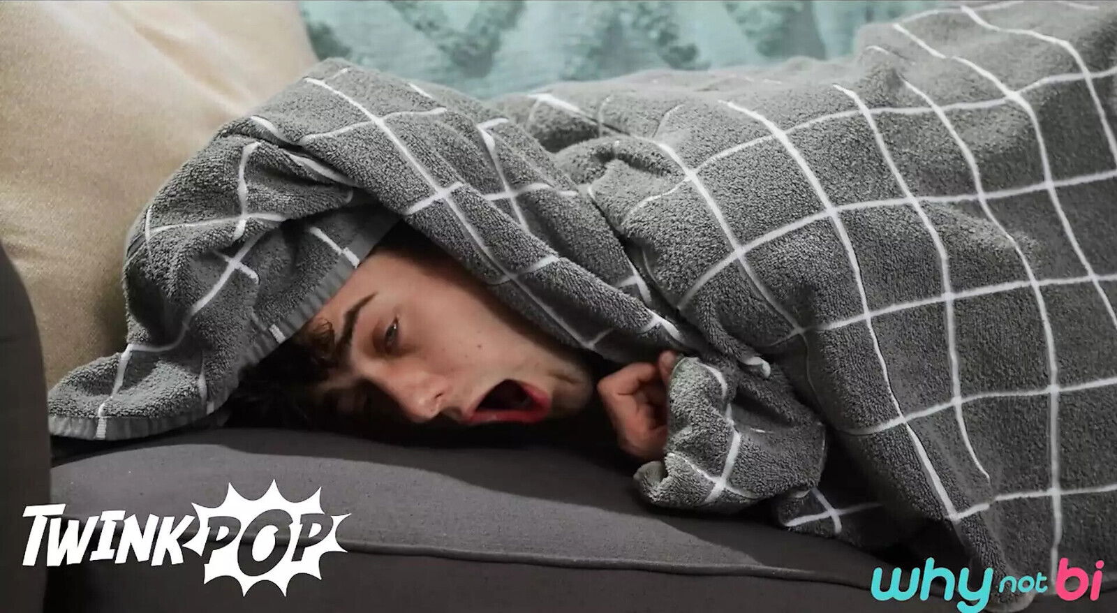 Joey Mills Hides Under Blanket Trevor Brooks Fucks Instead Plastic TWINKPOP