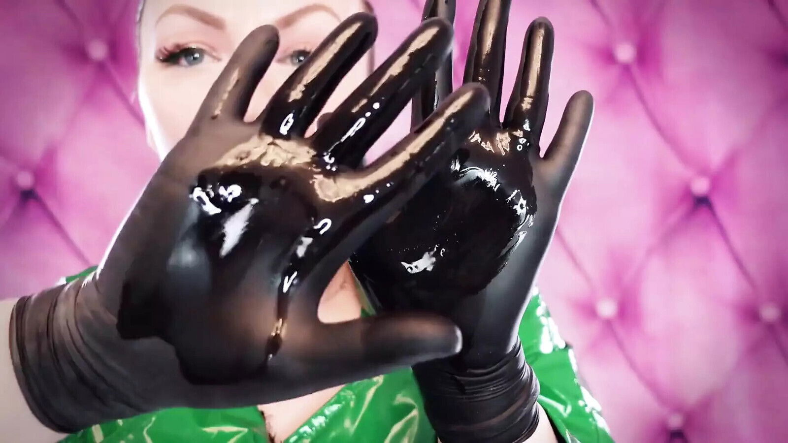 ASMR Nitrile Gloves Fetish Glaminatrix Grander Great Relax Sexy Sounding