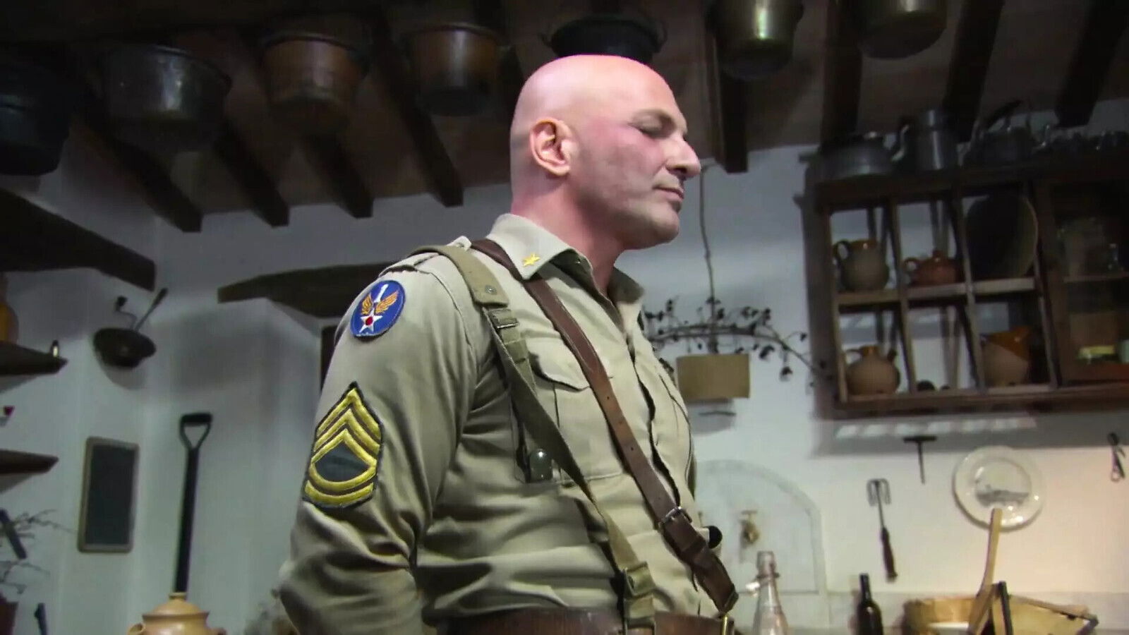 Franco Trentalance Bangs Old-time Housewife Kitchen Table