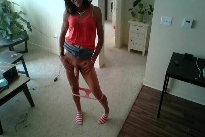 Sexy Tranny Striptease