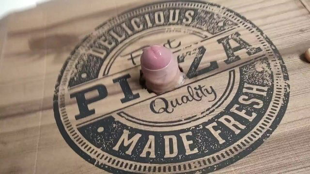 🇮🇹🍕el Guarro Folla Gran Polla Pizza Descarga Gran Corrida Espesa