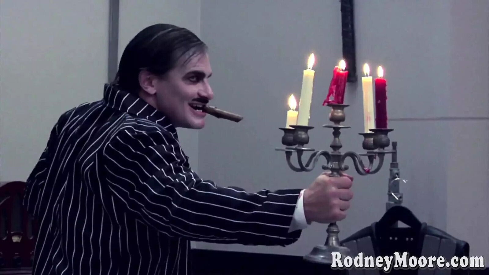 Fester Aurora Snow Addams parody