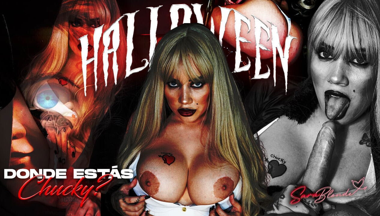 Tiffany enjoys Chucky's until receives creampie Halloween Special Sara Blonde