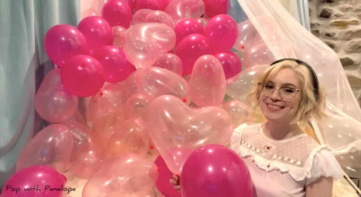 Blowing Balloons then Popping them all!