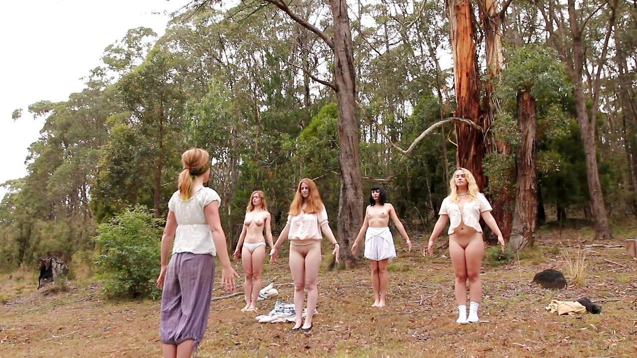 Free loving hippies enjoy intimate, natural lesbian group sex - BANG!