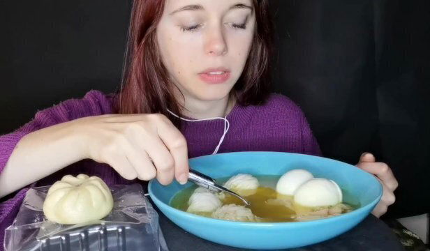 asmr mukbang feederism soupe chinoise