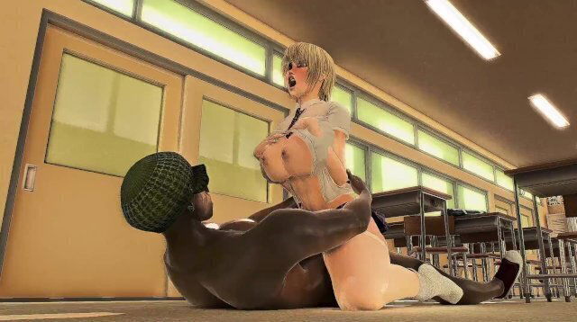 Fucking blonde teacher after class Animation