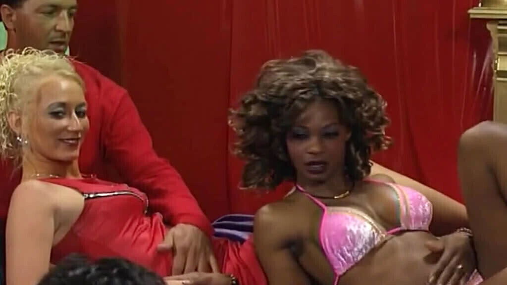 Cute Black Bikini Model Anal Fuck Interracial Gang Bang Cumshot