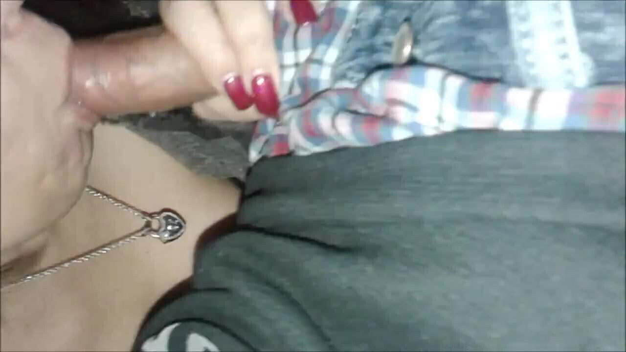 Fuckin back seat while driving down highway