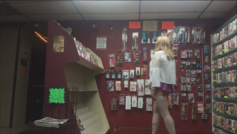 School Gurl in a Quiet Bookstore