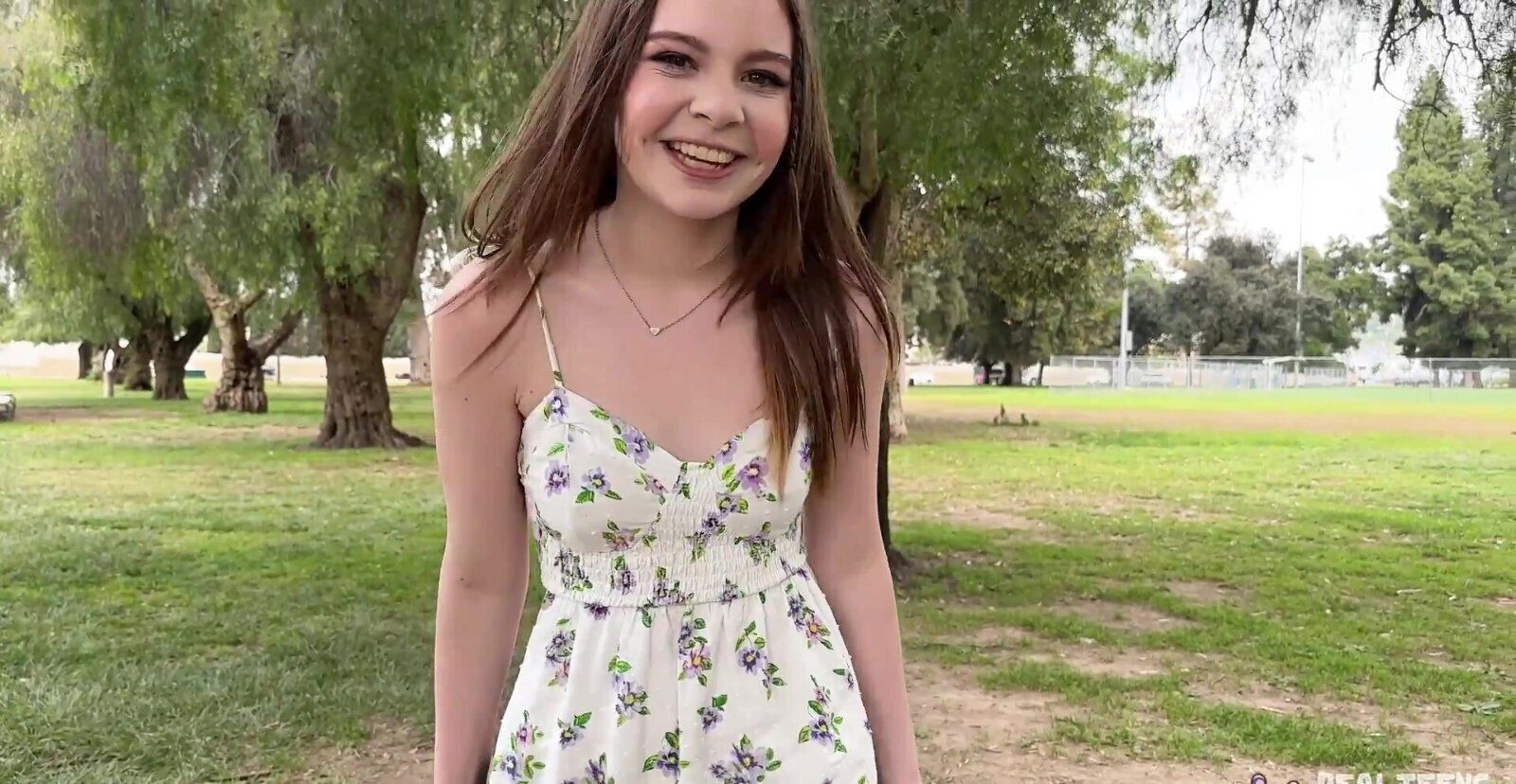 Stunning chick Adrianna Jade playing with hard dong