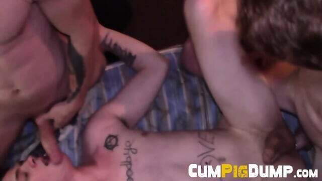 Hairy white rams dick inside young handsome