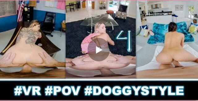 VIRTUAL PORN Doggystyle Compilation Featuring Hime Marie, Evelyn Payne, Leana Lovings