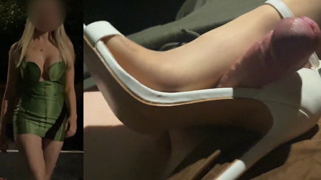 Fucking Wifes Heels After Dinner
