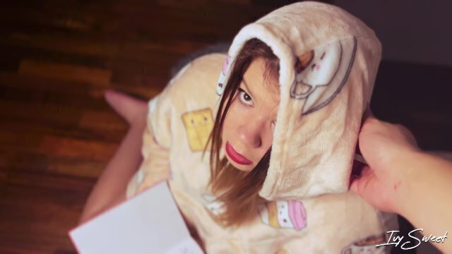 Sweet Stepsis Into Some Deepthroat Action Over Face