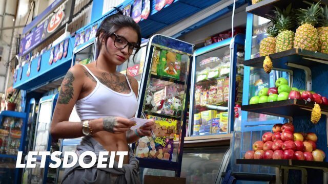 Marly Romero Picked Nasty Drilling With Dick LATINA MILF