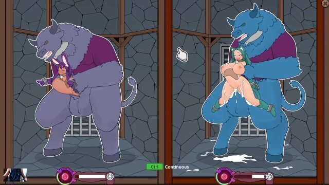 Monster black market minotaurs fucking bunny girls