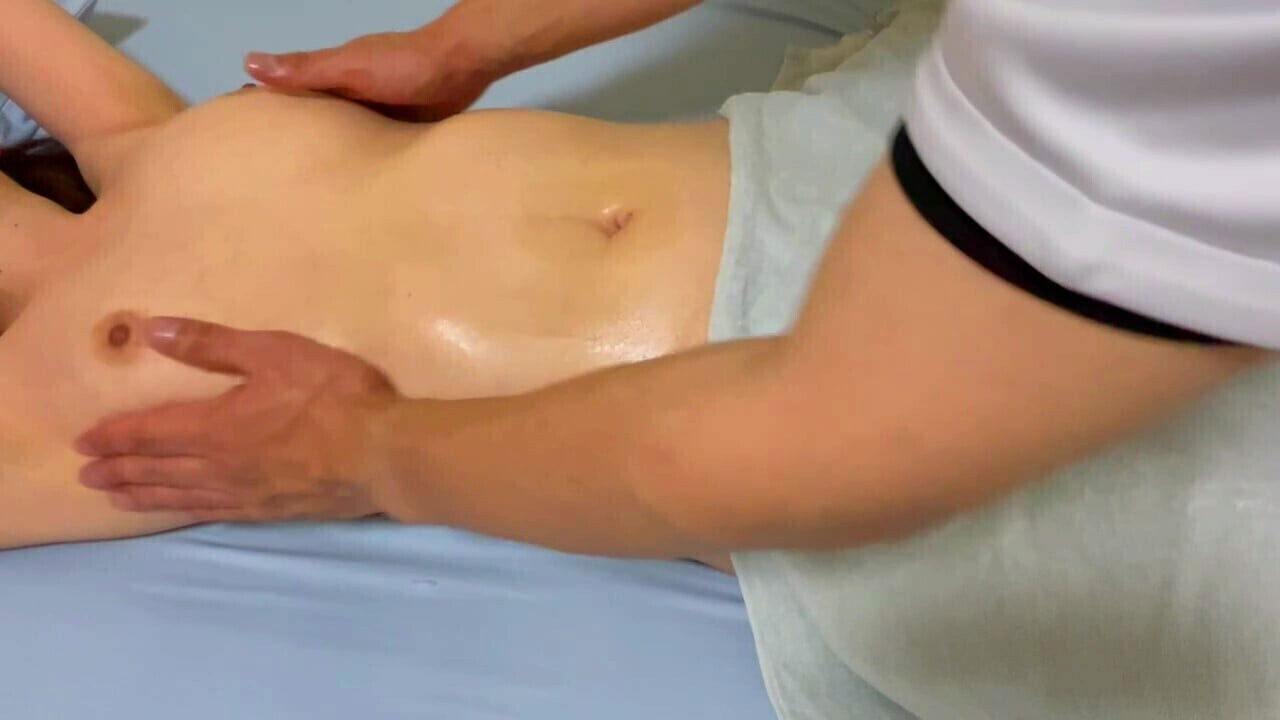 Gently massage married woman with