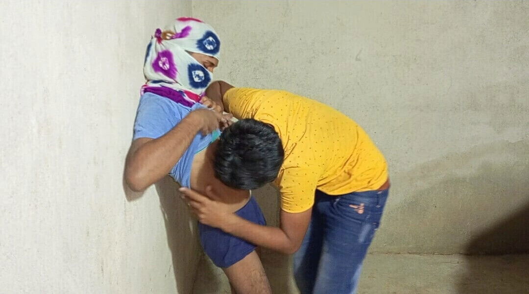 Indian Teen Shemale morning, shemale boyfriend were very mood they both their fucked room