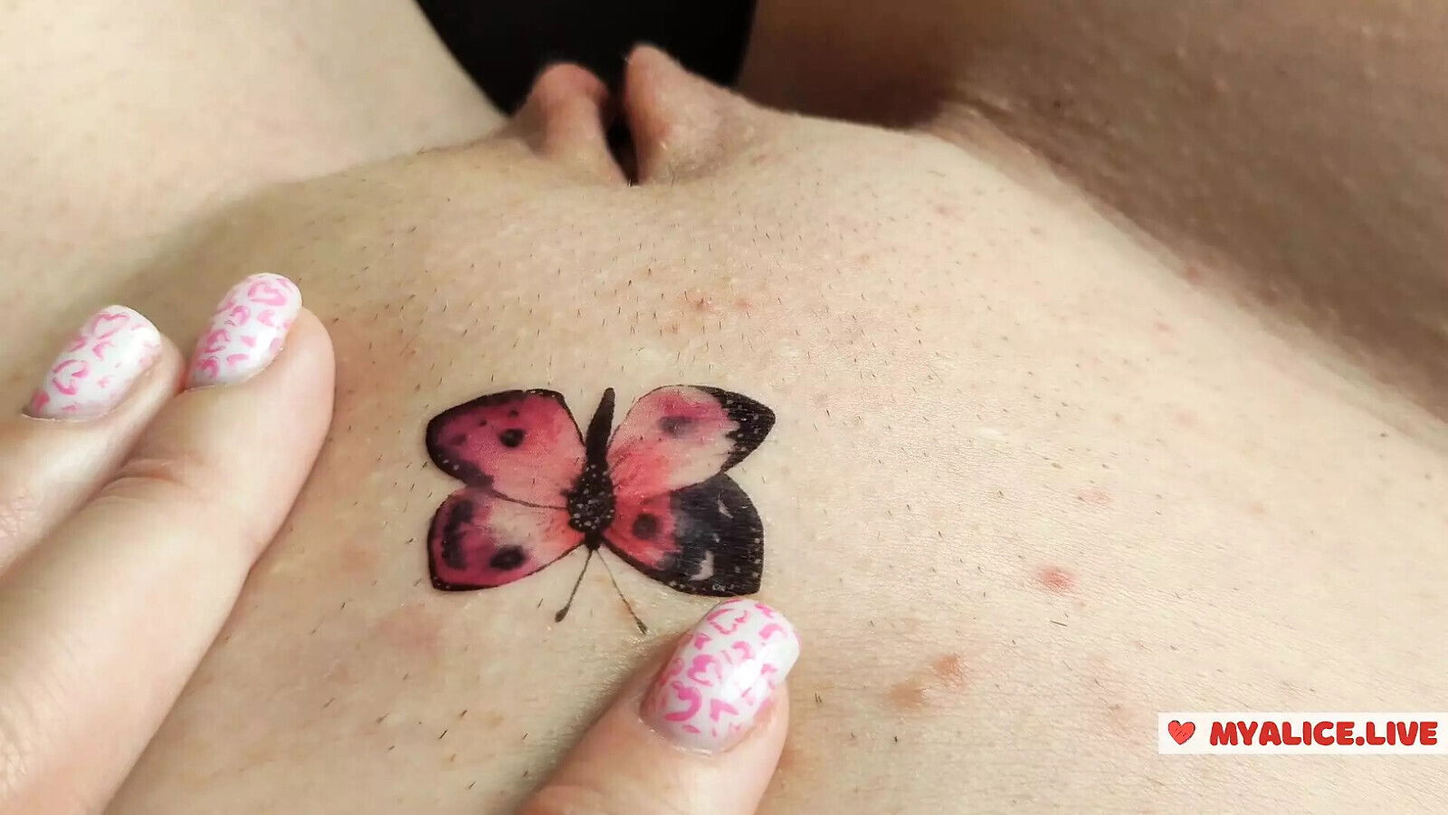 Temporary Tattoo pussy. Sticker Tattoo