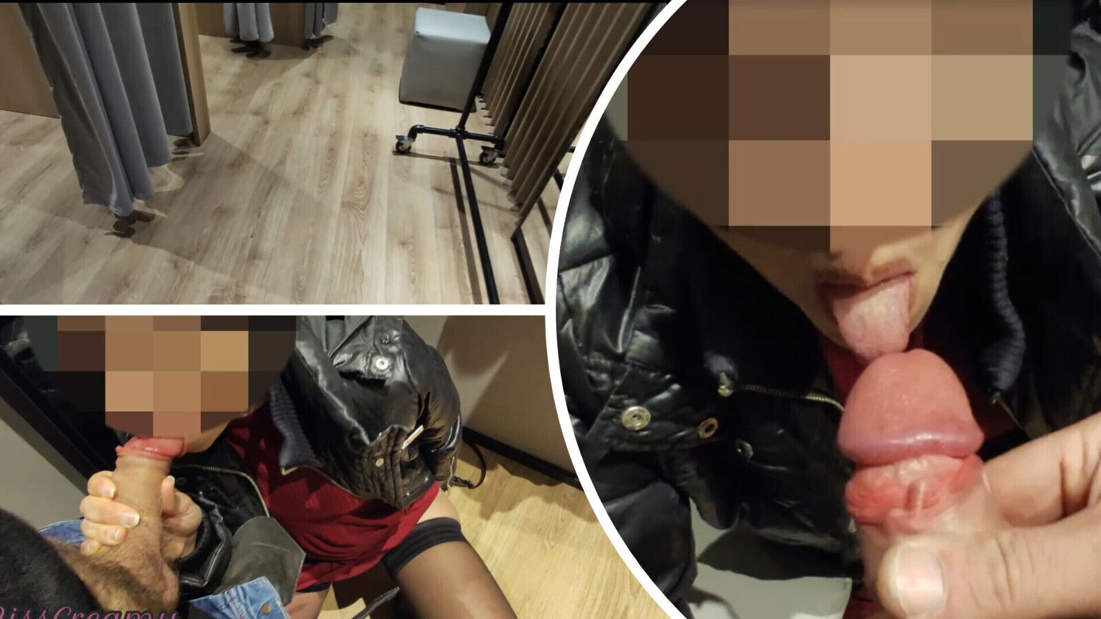 teacher public dressing room store helps MissCreamy