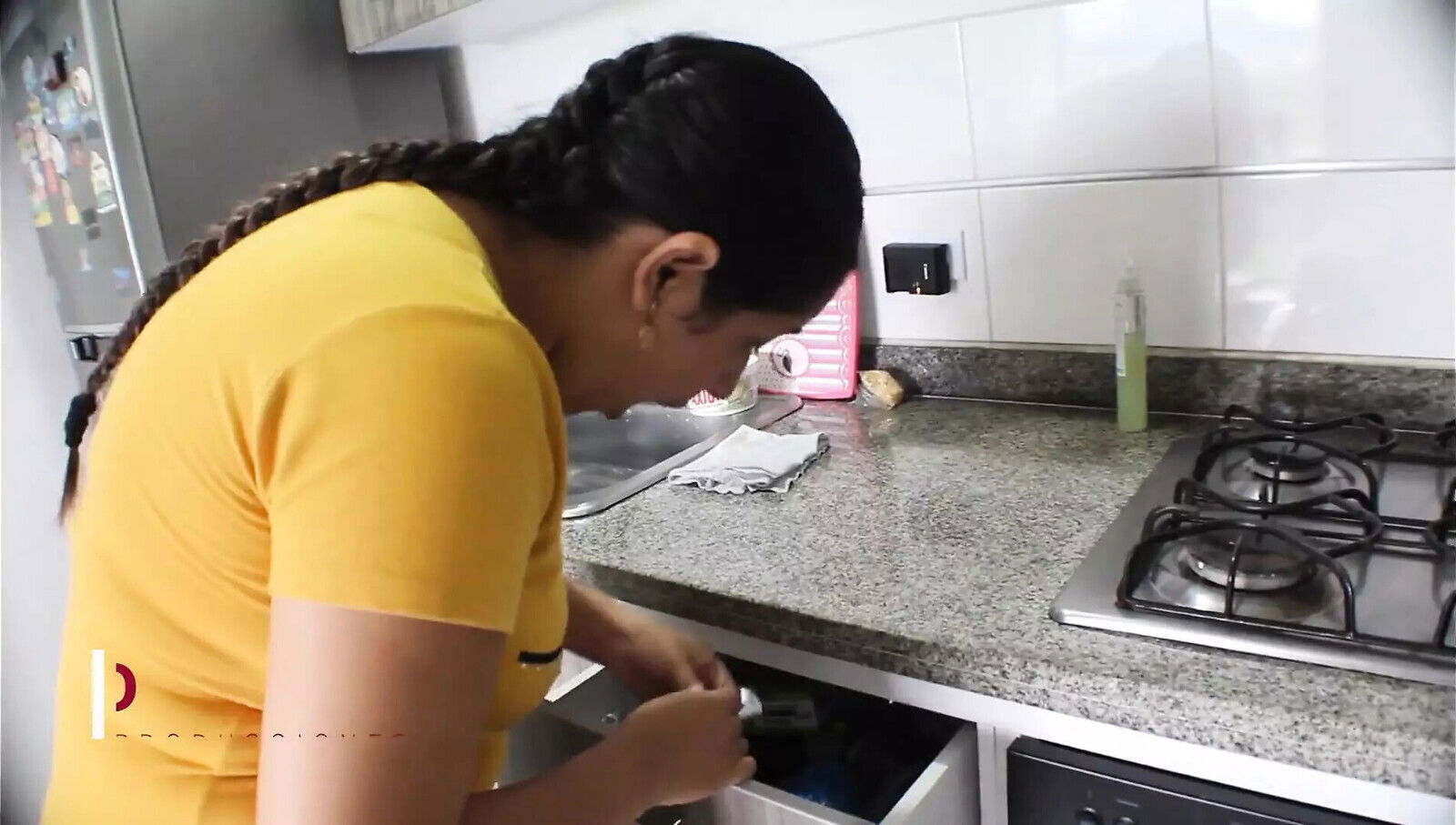 Horny Stepmom Giving Enhancer Spanish Porn