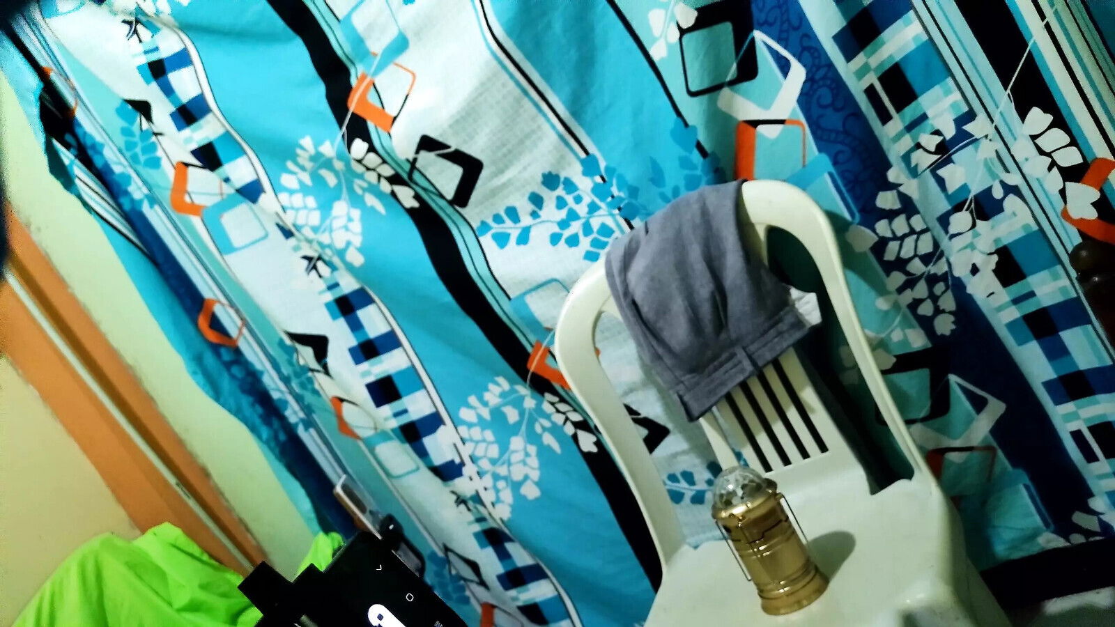 PORN HALLOWEEN!! young woman witch with gets couch, asks guest caress before having