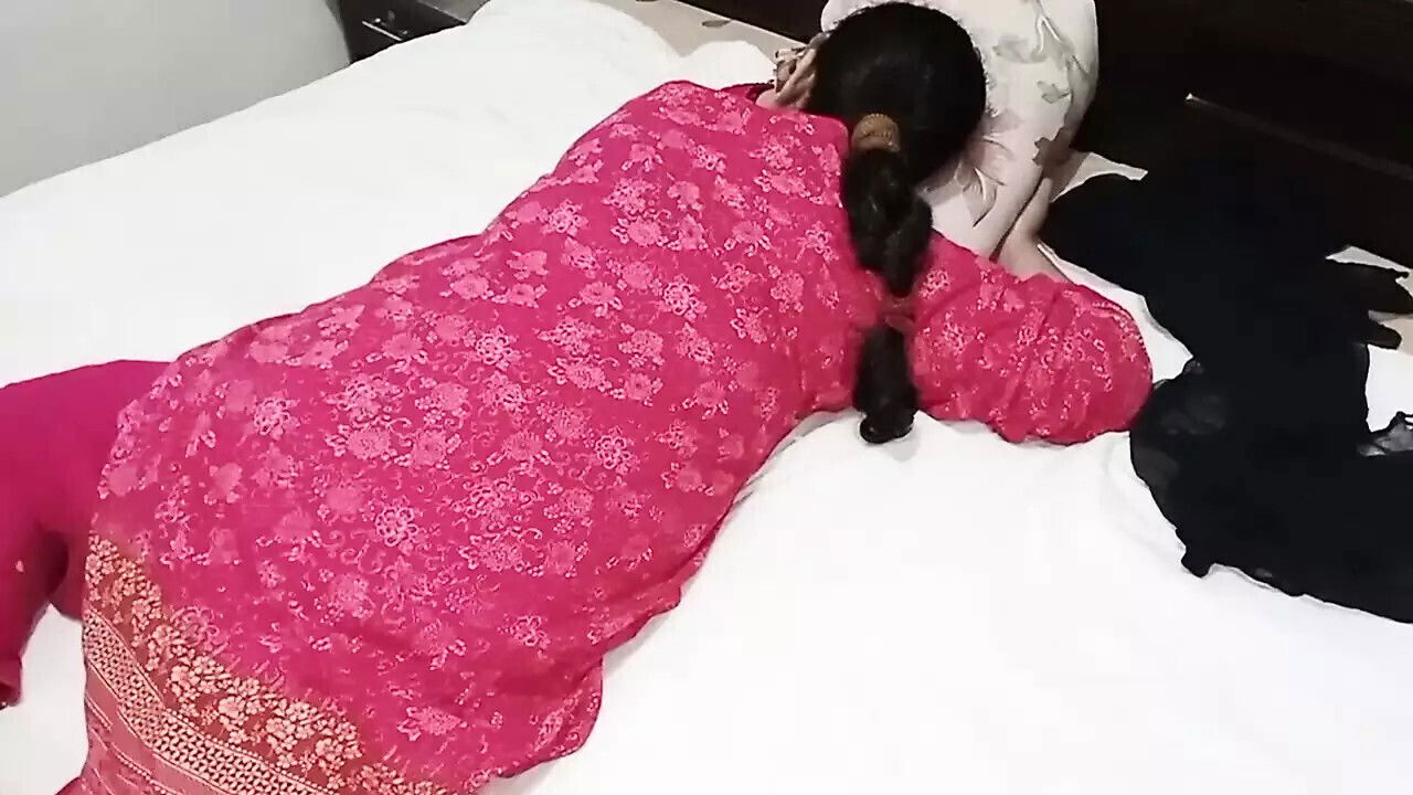 Newly married Stepsister tight pussy fuck while Relaxing home