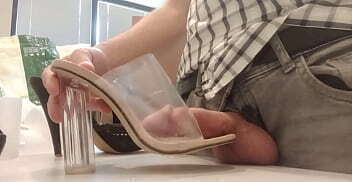 sandalias penetradas y corridas