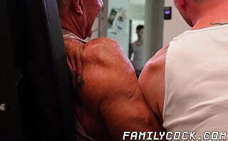 Hunk Matthew Figata dick shoves inside stepson Dakota Lovell