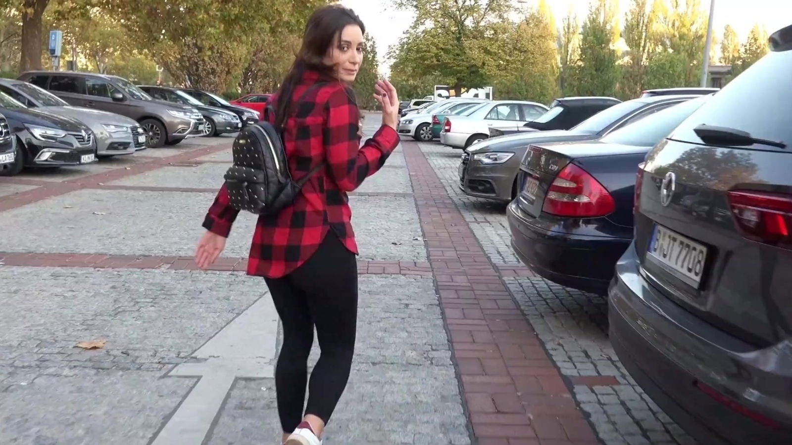 Wild Valentina Bianco gets cast pornshoot right street