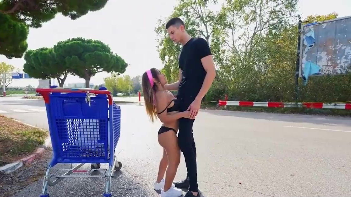 Midget latina gets dick tiny pussy