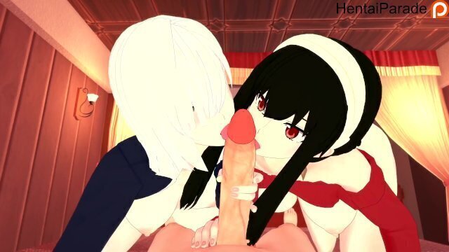 Loid Threesome Nightfall Hentai Uncensored