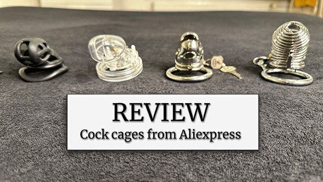 Review cages from Aliexpress Chastity cage review