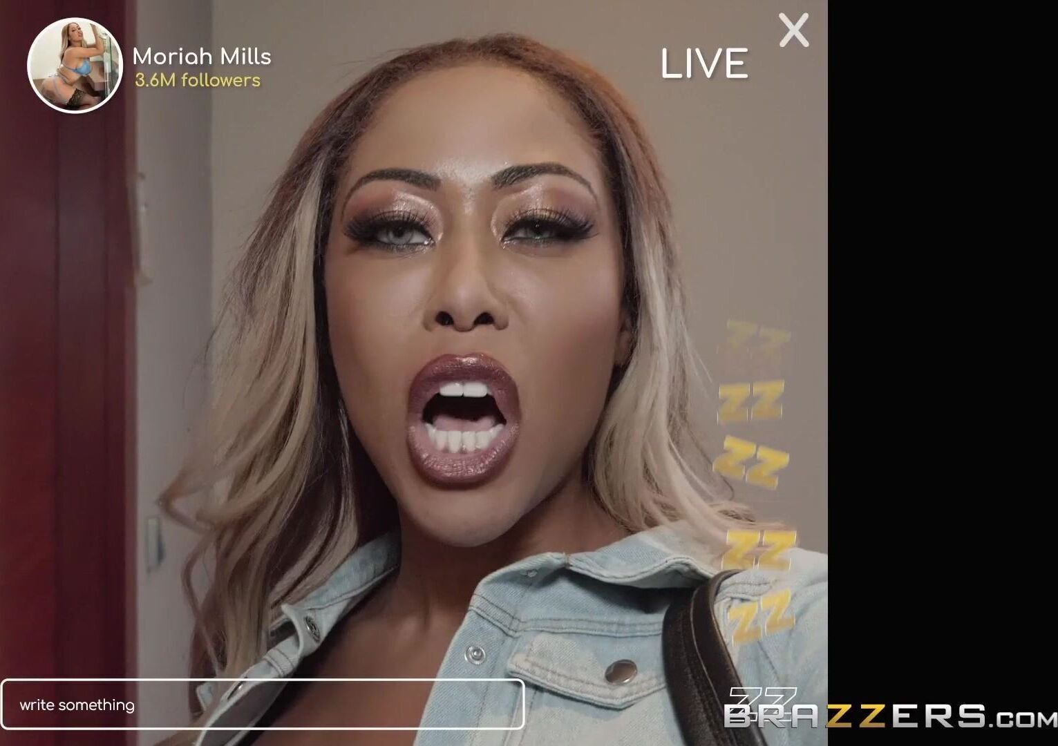 Thrilling interracial threesome with ebony Moriah Mills blonde Nicolette Shea