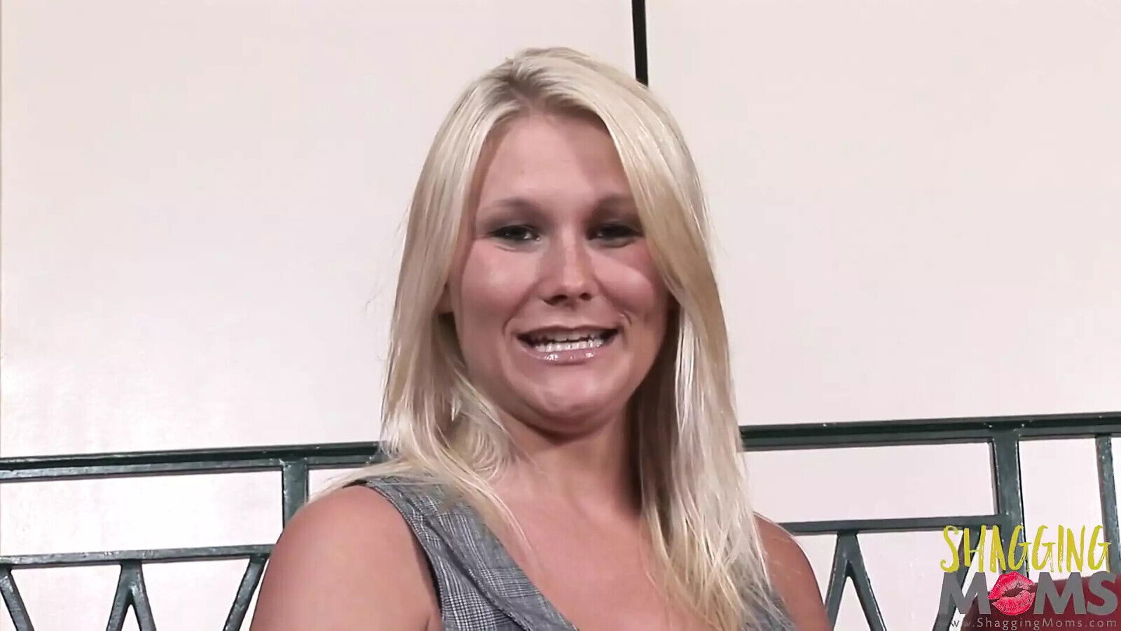 Delightful blonde milf pounded couch