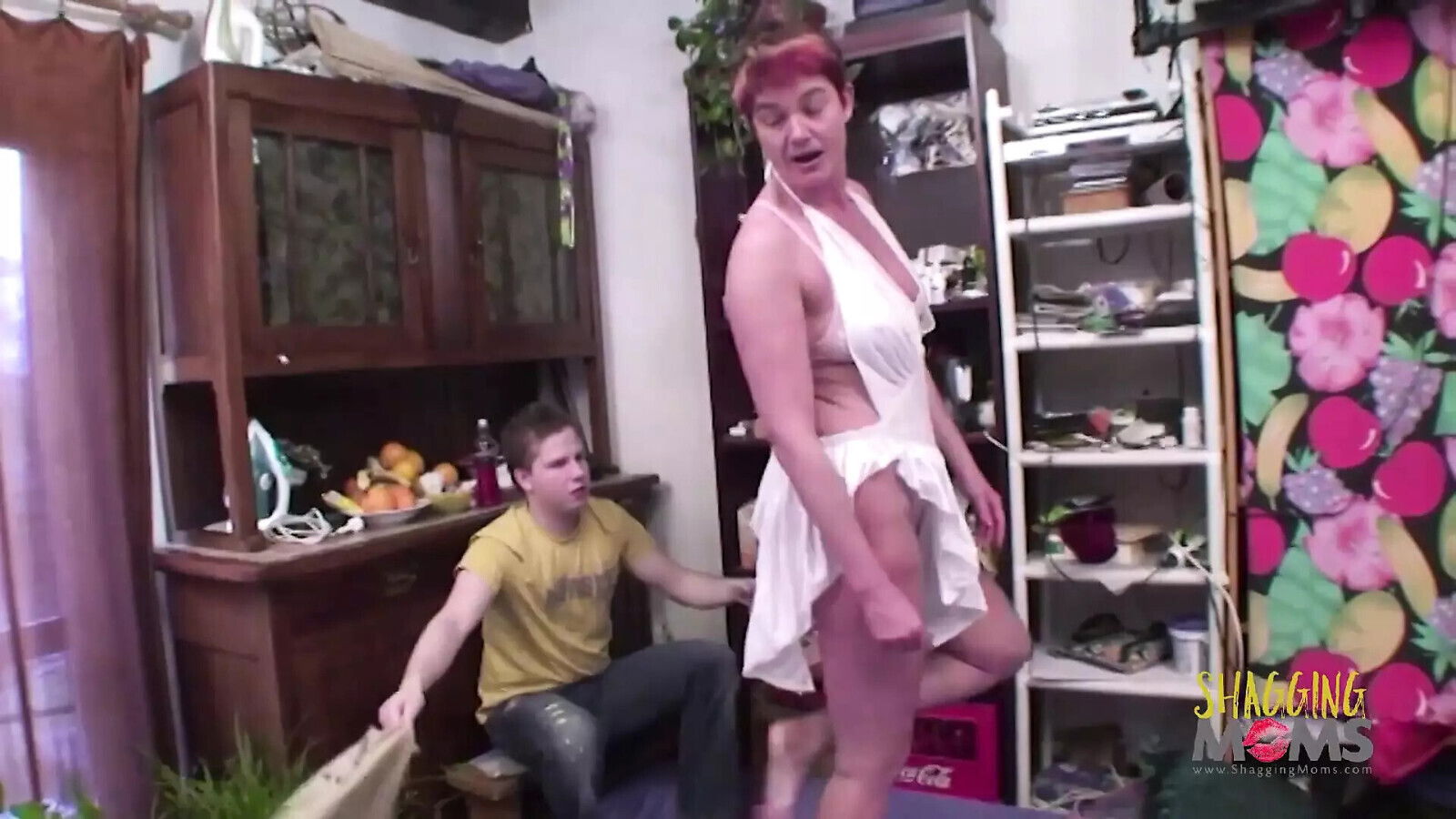 Nasty mature with pounded