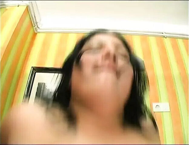 Horny chick deep throats young guys hard