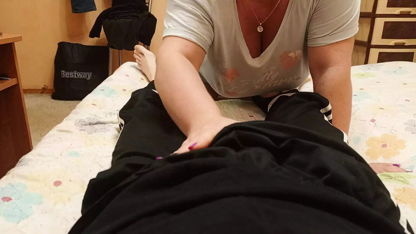 again milks with mouth