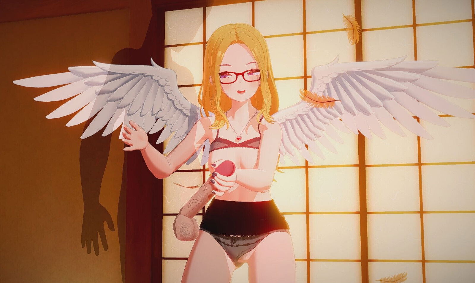 with Halloween Angel