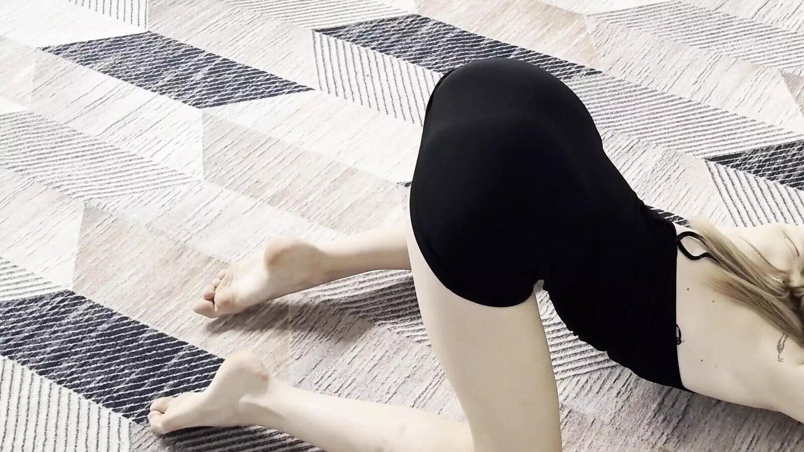 flashing yoga panty skirt