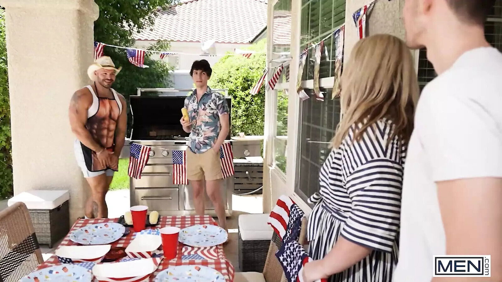 Submissive Cristiano Gets Ride Nick Cranston's Dick Then Begs More