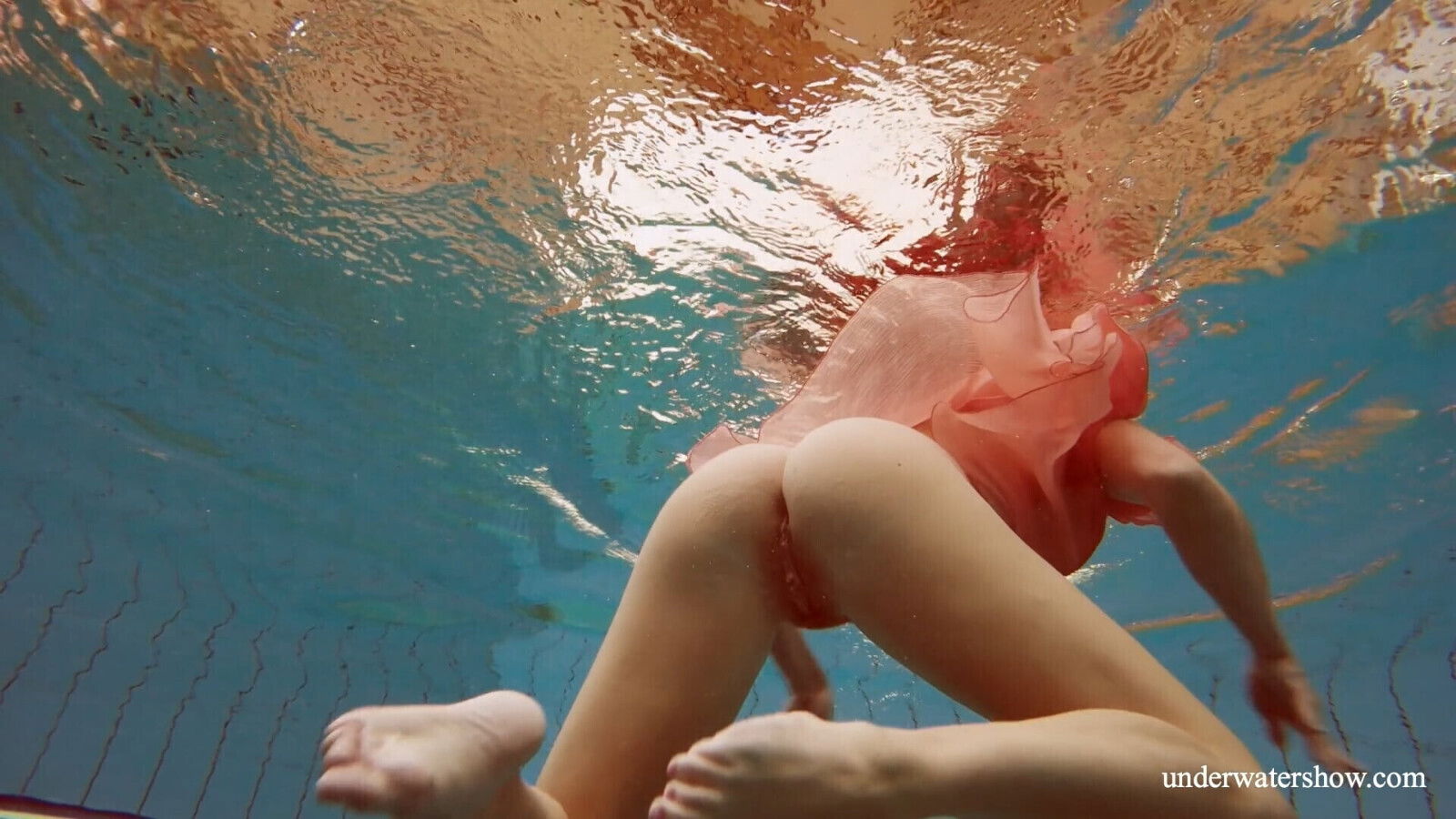 Hottest Russian perfect body Deniska pool