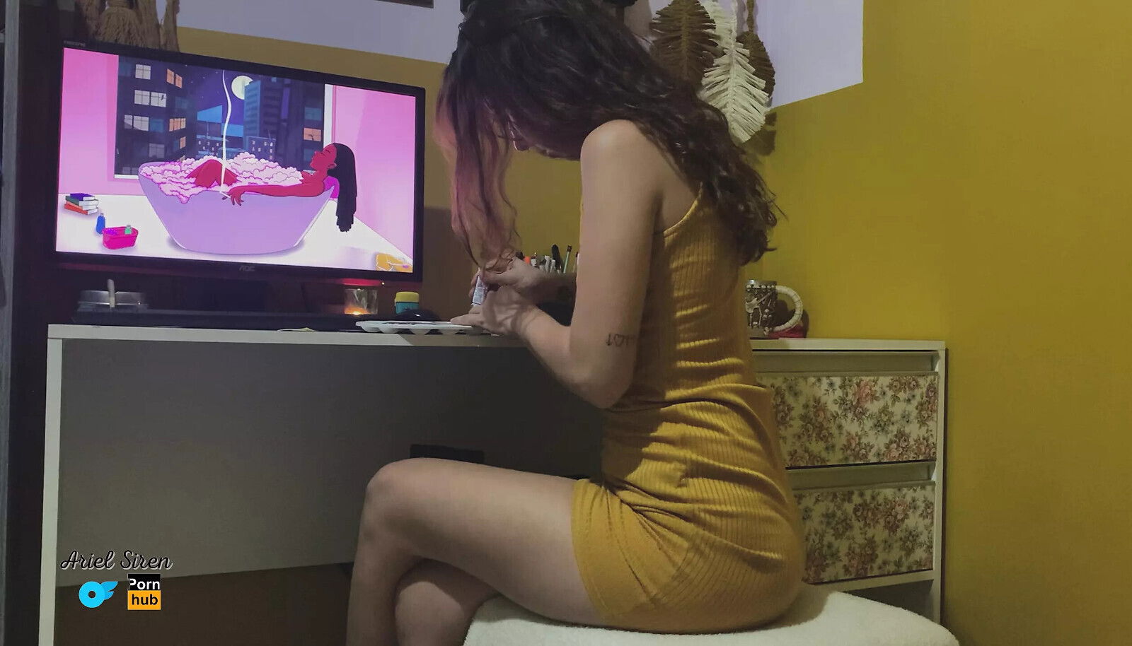 couldn't resist seeing painting naked