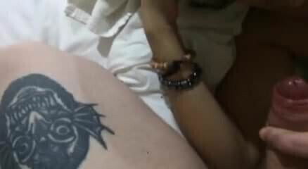 nasty thai girl eats my cum