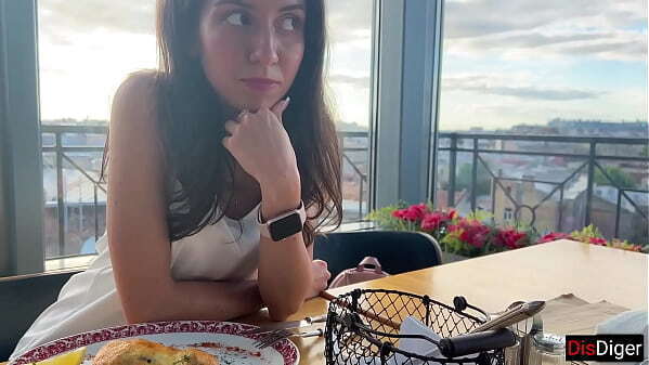 Brunette from dating site gave fuck first date