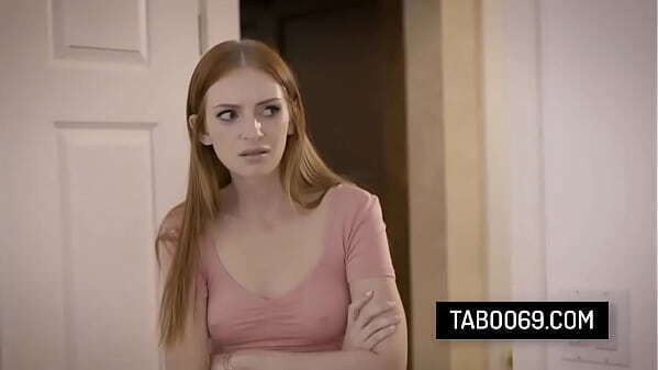 Beautiful redhead teen slut Maya Kendrick perv neighbor fuck tight pussy